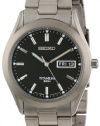 Seiko Men's SGG707 Titanium Case and Bracelet Watch