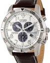 Citizen Men's BL5470-06A Eco-Drive Stainless Steel Perpetual Calendar Chronograph Watch