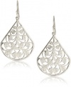 1928 Jewelry Silver Vine Earrings