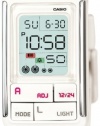 Casio Women's LDF52-7A White Resin Quartz Watch with Digital Dial