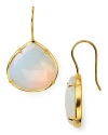 Complete your look with a pair of Coralia Leets gem drop earrings. Iridescent opalite stones convey mysterious glamour.