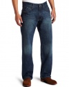 Nautica Jeans Men's Loose Medium Slub Jean