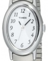 Timex Women's T21902 Cavatina Silver-Tone Stainless Steel Expansion Band Watch