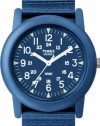 Timex Unisex T2N257 Analog Blue Nylon Strap Camper Watch