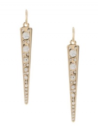 GUESS Gold-Tone Spike Earrings