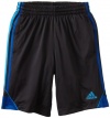 adidas Boys 8-20 Youth 3g Speed Short, Black/Collegiate Royal, Small