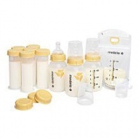 Medela Value Pack Bpa-free Feeding Gift Set : New Wide Base Nipple