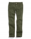 GUESS Kids Girls Full-Length Daredevil Skinny Jeans, DUSTY GREEN (7)