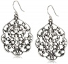 Lucky Brand Expedition Ears Silver-Tone Thai Butterfly Earrings