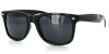 Wayfarer PL701 Dark Polarized Retro Sunglasses for Men or Women Protect Your Eyes From Harmful Glare with Classic Style