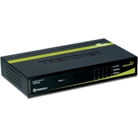 TRENDnet 5-Port Unmanaged Gigabit GREENnet Switch (5 x 10/100/1000Mbps Auto-Negotiation, Auto-MDIX Gigabit Ethernet Ports) TEG-S50g (Black Metal)