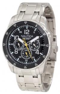 Nautica Men's N14645G Windseeker Classic Enamel Bezel Watch