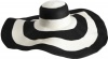 San Diego Women's Stripe Paper Braid X Large Brim Hat