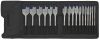 Irwin Tools 1792761 Speedbor Blue-Groove Pro Spade Bit Set with Storage Case, 17-Piece