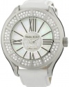 Marc Ecko Men's E15507G1 The Tiani White Leather Strap Watch