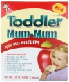 Hot-Kid Toddler Mum-Mum Apple Rice Biscuit Apple, 1.76 Ounce (Pack of 6)