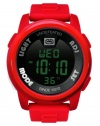 Marc Ecko Men's E07503G4 20-20 Digital Red Resin Strap Watch