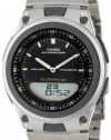 Casio Men's Ana-Digi AW80D-1AV 10-Year Battery Bracelet Watch