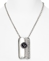 Make like a heiress and sport million-dollar style with this glittering pendent necklace from Trina Turk.