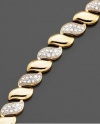 Macy's 18KT Gold Over Sterling Silver Twist Bracelet