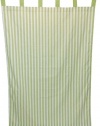 Tadpoles Stripe Curtain Panels, Set of 2, Green