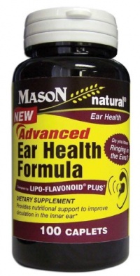 Mason Vitamins New Advance Ear Health Formula Caplets, 100-Count Bottle