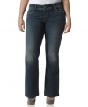 Pair the season's hottest tops with Silver Jeans' bootcut plus size jeans!