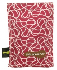 Kids Konserve KK066 Magenta Squiggle Sweat-Free Ice Pack