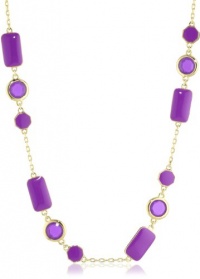 Kate Spade New York Pop Palette Purple Scatter Necklace