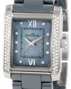 Anne Klein Women's 10/9923GMGY Swarovski Crystal Accented Grey Silver-Tone Ceramic Watch