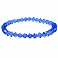 Genuine Royal Blue Swarovski Crystal Bracelet