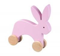 DwellStudio Push Toy, Bunny