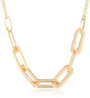 Kenneth Cole New York Modern Monaco Gold Oval Link Necklace, 19