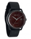 Nixon Mellor Automatic Watch Dark Wood/Black, One Size