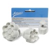 Ateco 6 Petal Plunger Cutter Set, Set of 3