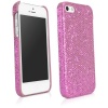 BoxWave Glamour & Glitz Apple iPhone 5 Case - Slim Snap-On Glitter Case, Fun Colorful Sparkle Case for your Apple iPhone 5! - Apple iPhone 5 Cases and Covers (Princess Pink)