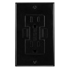 Newer Technology Power2U AC Wall Outlet with USB Charging Ports (Black)