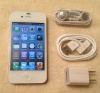 Apple iPhone 4 4G 32GB Quad-band World GSM Phone (Factory Unlocked)- WHITE