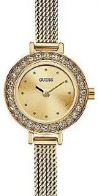 GUESS Yellow Gold-Tone Petite And Feminine Wat