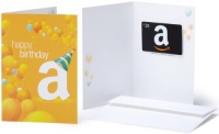 Amazon.com Gift Card - $25 (Birthday Balloons design)