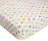 Kids Line Dena Happi Tree Crib Fitted Sheet, Pink