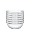 Duralex Lys 6-3/4-Inch Stackable Clear Bowl, Set of 6