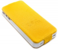 Invicta PPIP4S PowerPatch Yellow iPhone Power and Protection Case