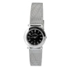 Skagen Women's O107SSSB3 Quartz Stainless Steel Black Dial Watch