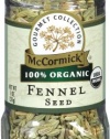 McCormick Gourmet Collection 100-Percent Organic Fennel Seed, 1-Ounce