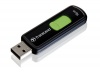 Transcend 16 GB JetFlash 500 Retractable USB 2.0  Flash Drive - TS16GJF500 (Black)