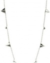 Elizabeth and James Thorns Sterling Silver Long Layering Necklace