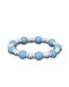 Effy Jewlery Sterling Silver and Turquoise Bracelet