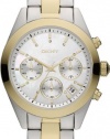 DKNY 3-Hand Chronograph with Date Two-tone Women's watch #NY8607