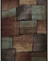 Nourison Interpretations Multi-color Abstract 2-Feet by 2.9-Feet Polyacrylic Area Rug